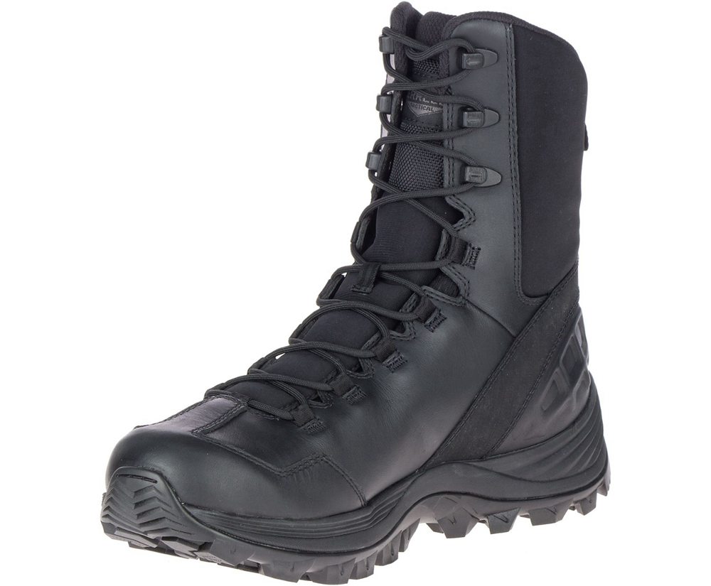 Merrell Boots Black - Rogue 8\" Waterproof Tactical - Mens 31TUECLWS
